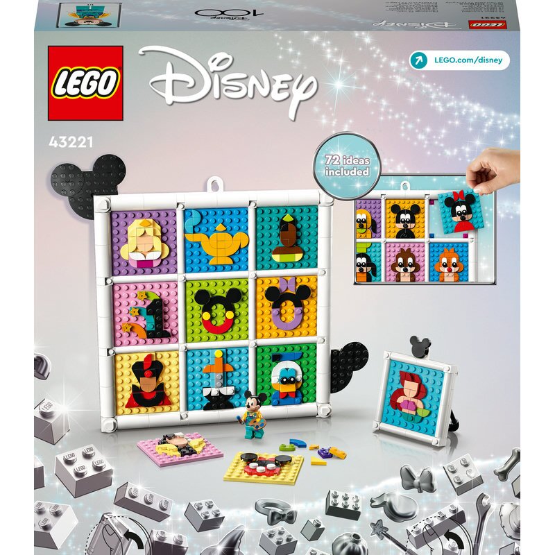 LEGO Disney 100 Jahre Disney Zeichentrickikonen