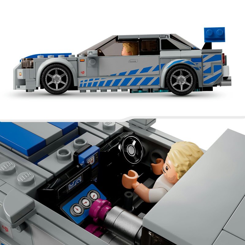 LEGO Speed Champions 2 Fast 2 Furious – Nissan Skyline GT-R (R34)