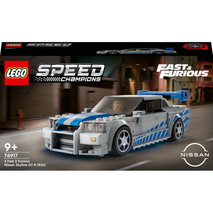 LEGO Speed Champions 2 Fast 2 Furious – Nissan Skyline GT-R (R34)