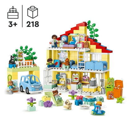 LEGO DUPLO 3-in-1-Familienhaus