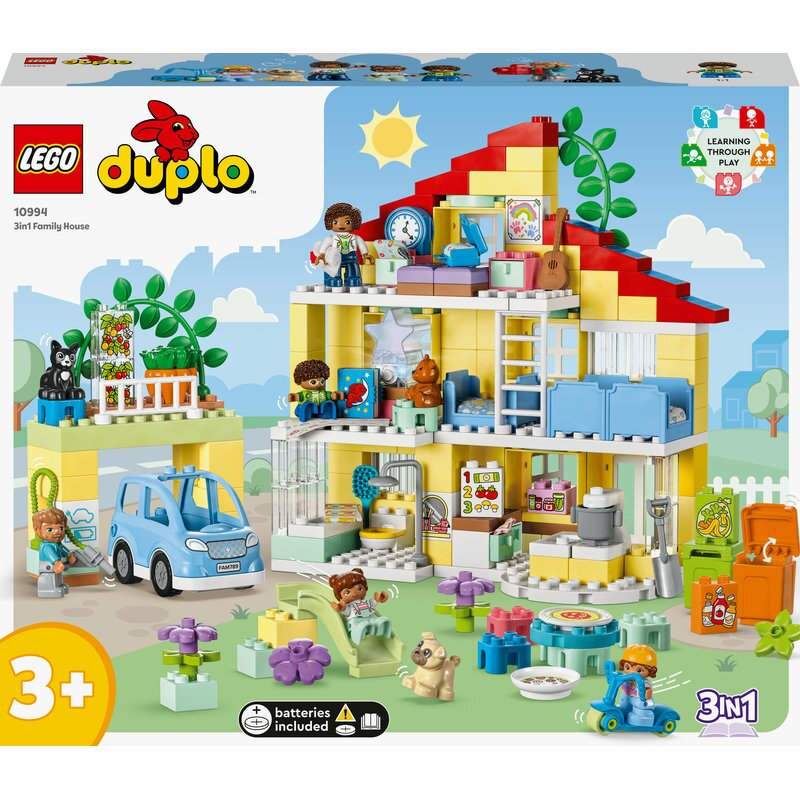 LEGO DUPLO 3-in-1-Familienhaus