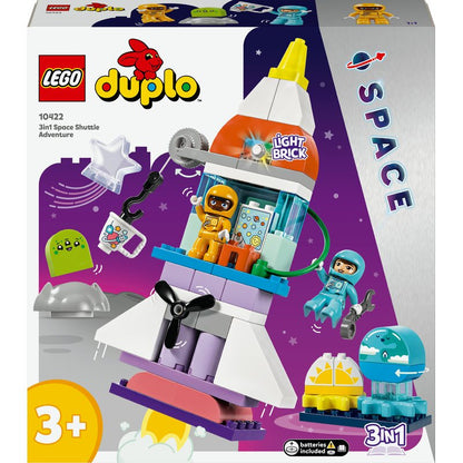 LEGO DUPLO 3-in-1-Spaceshuttle für viele Abenteuer