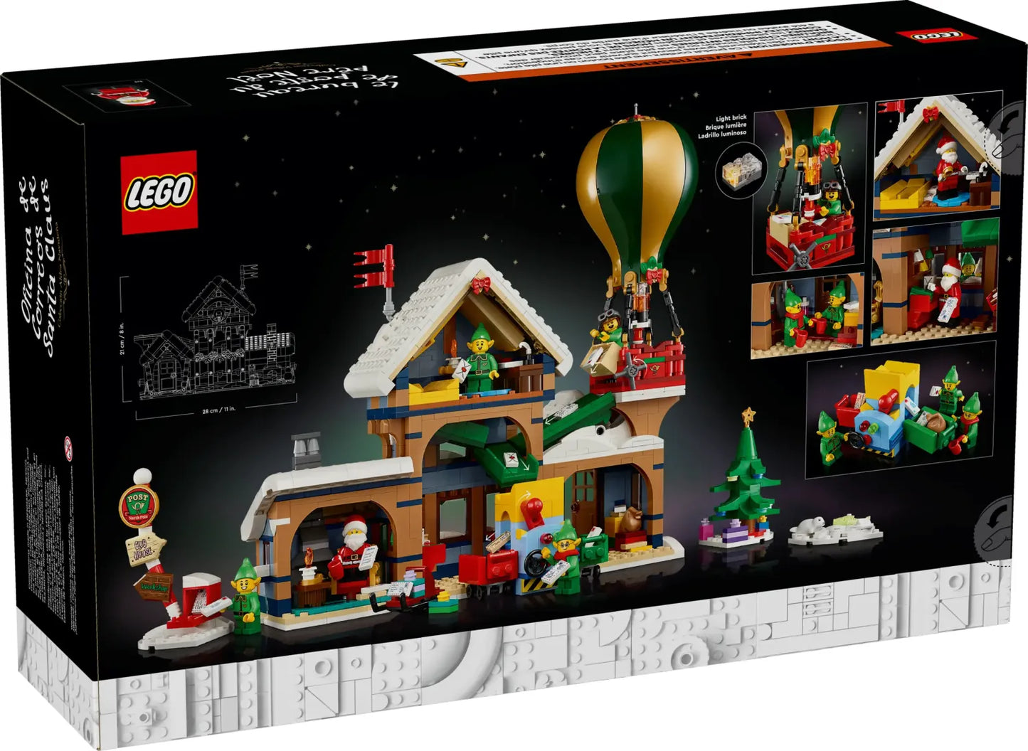 LEGO Icons Postamt des Weihnachtsmanns