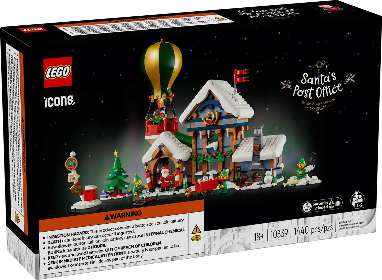 LEGO Icons Postamt des Weihnachtsmanns