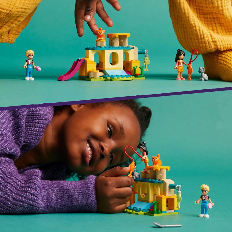 LEGO Friends Abenteuer auf dem Katzenspielplatz