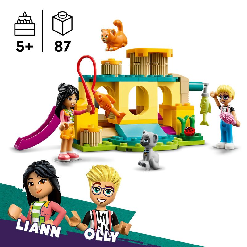 LEGO Friends Abenteuer auf dem Katzenspielplatz