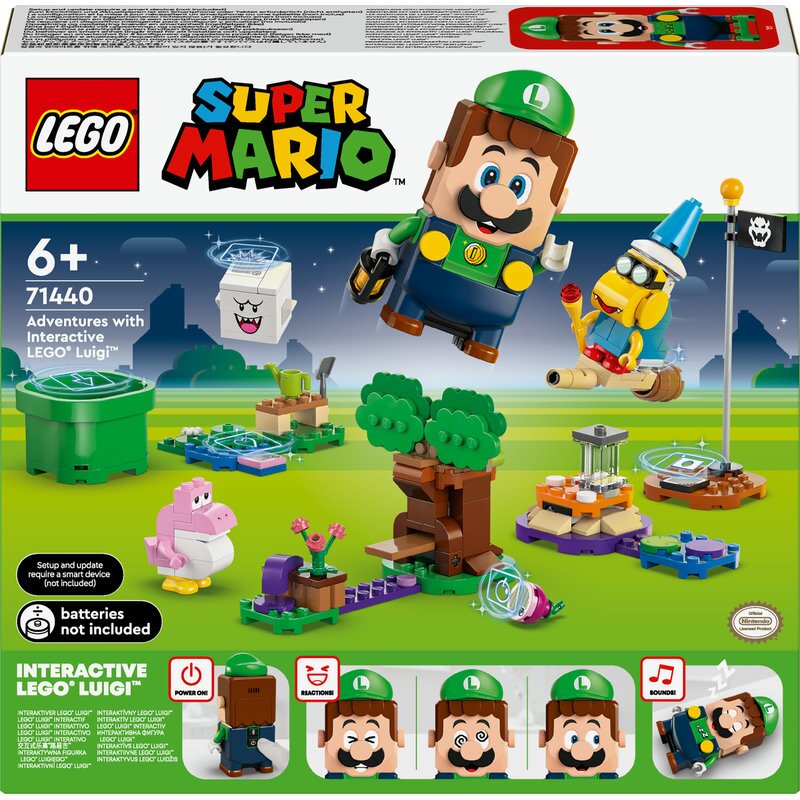 LEGO Super Mario Abenteuer mit dem interaktiven LEGO® Luigi™