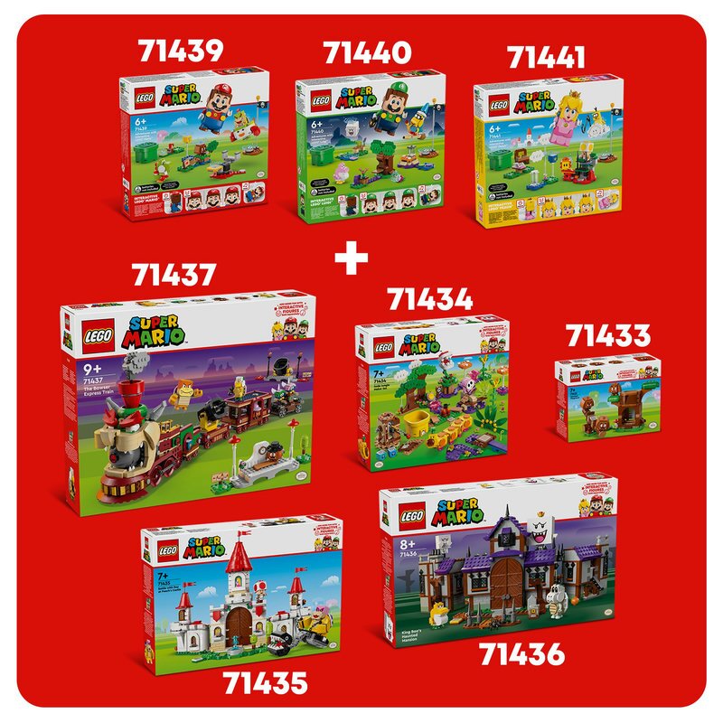 LEGO Super Mario Abenteuer mit dem interaktiven LEGO® Luigi™