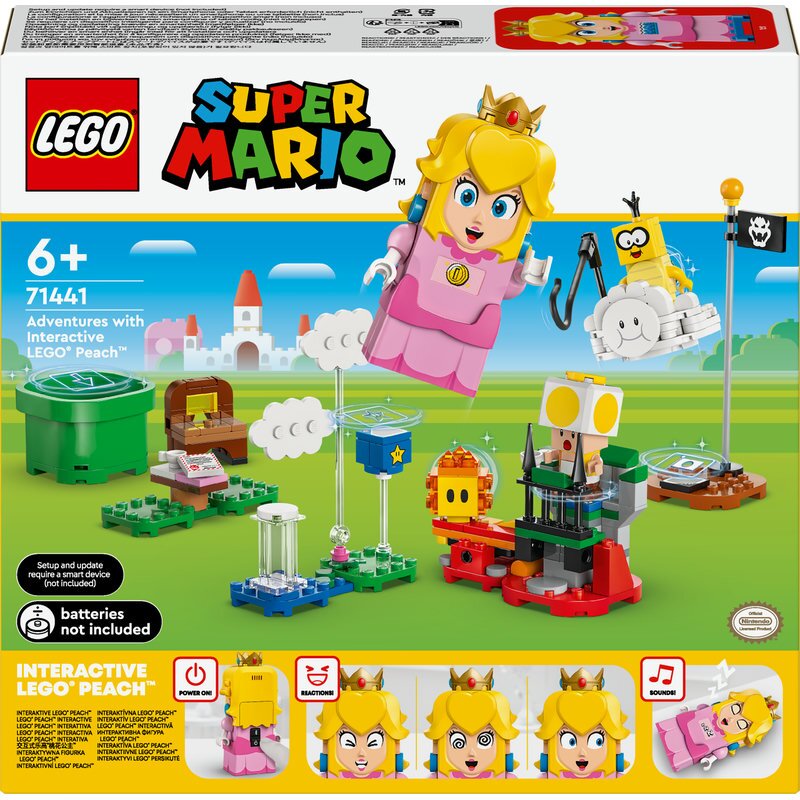 LEGO Super Mario Abenteuer mit der interaktiven LEGO® Peach™