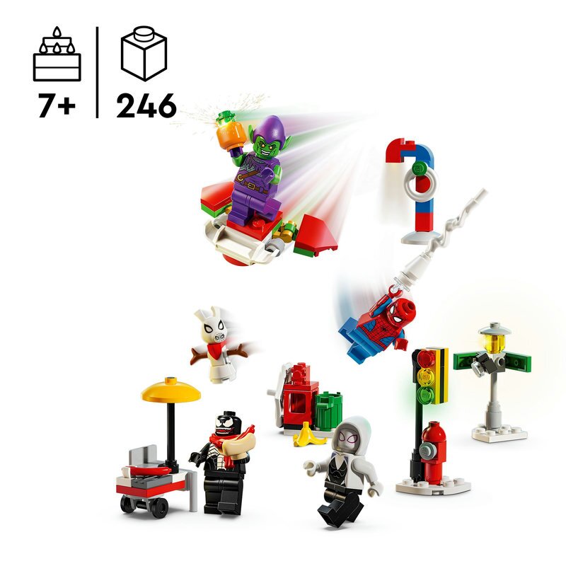 LEGO DC Spider Man Adventskalender 2024