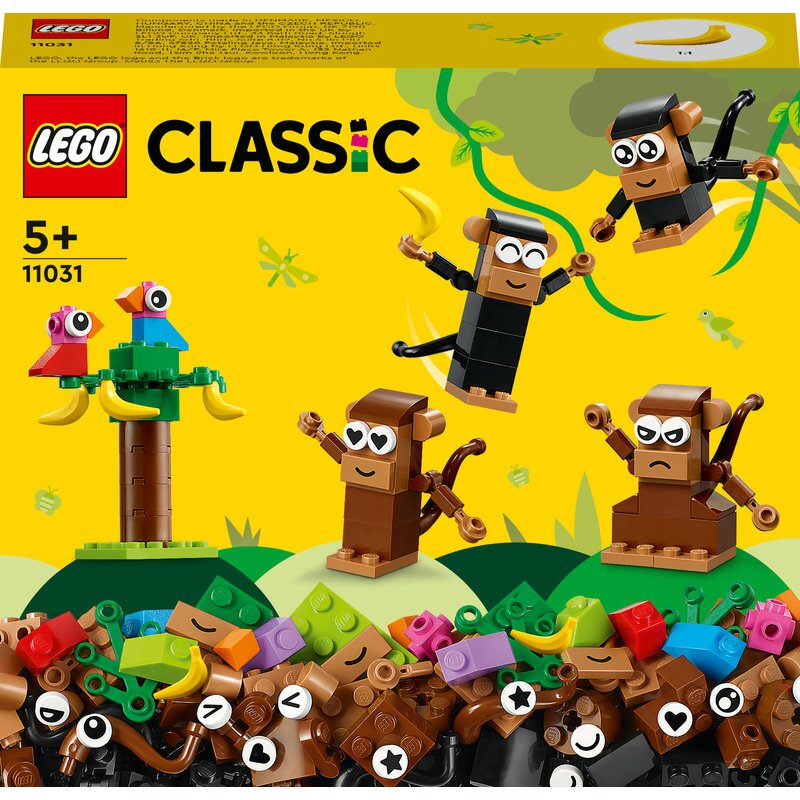 LEGO Classic Affen Kreativ-Bauset