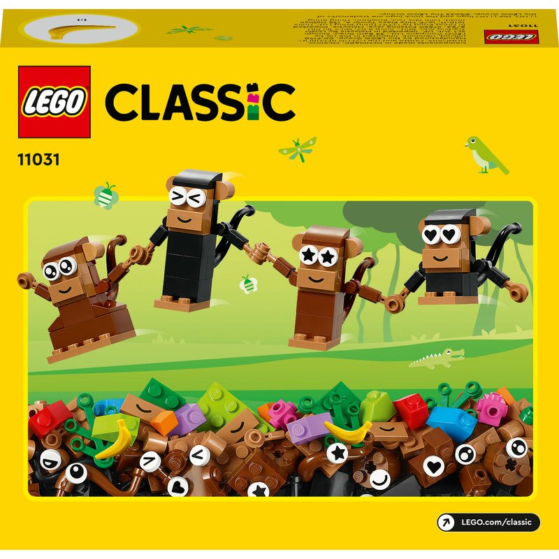 LEGO Classic Affen Kreativ-Bauset