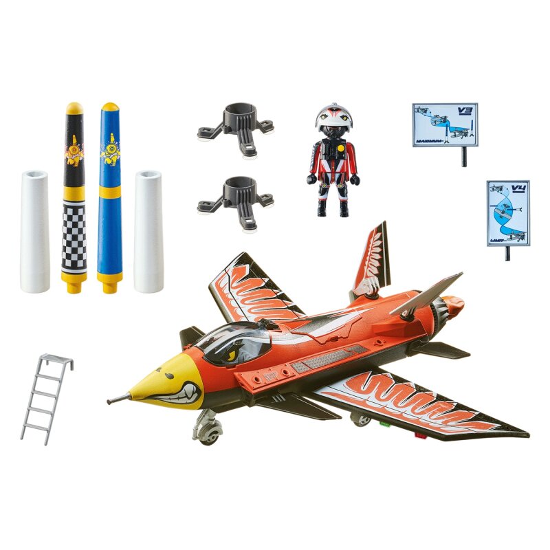 Playmobil Air Stuntshow Düsenjet Eagle