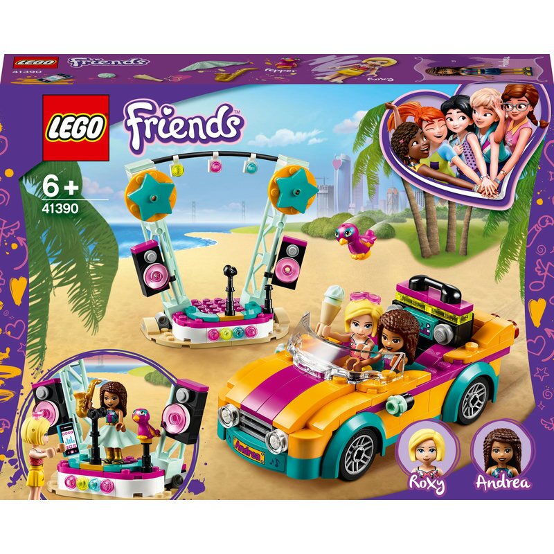 LEGO Friends Andreas Bühne & Auto