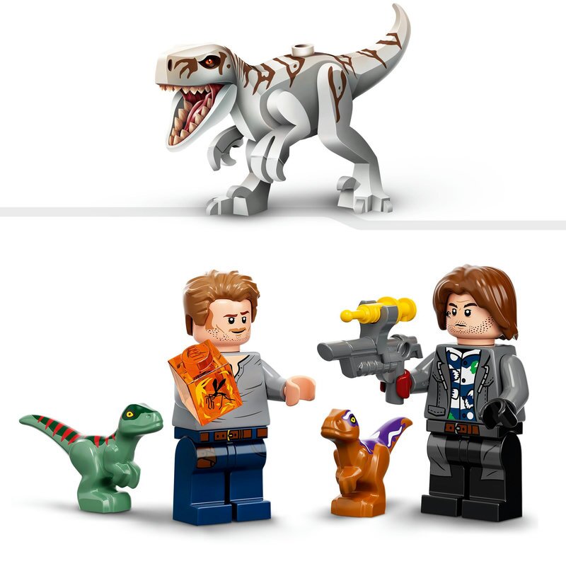 LEGO Jurassic World Atrociraptor: Motorradverfolgungsjagd