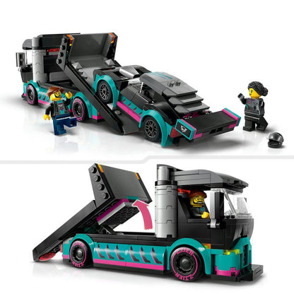 LEGO City Autotransporter mit Rennwagen