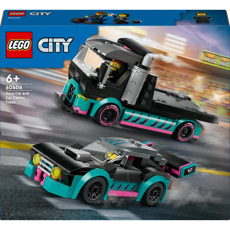 LEGO City Autotransporter mit Rennwagen