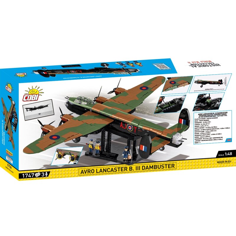 COBI Historical Collection WWII Avro Lancaster B. III Dambuster - Executive Edition