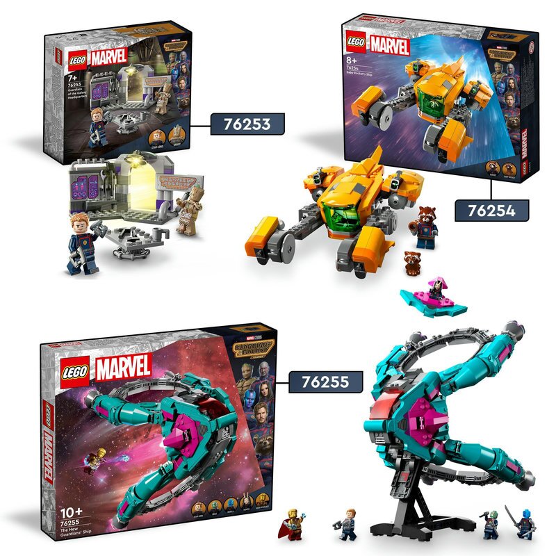 LEGO Marvel Baby Rockets Schiff