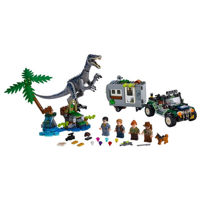 LEGO Jurassic World Baryonyx' Kräftemessen: die Schatzsuche