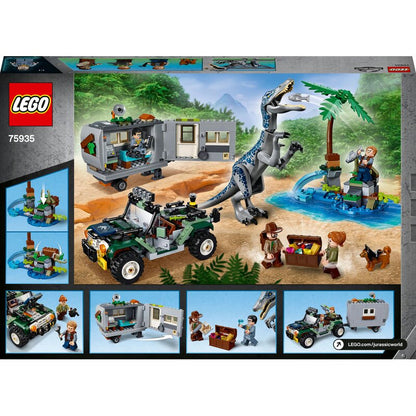 LEGO Jurassic World Baryonyx' Kräftemessen: die Schatzsuche