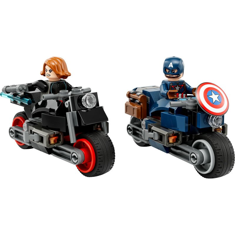 LEGO Marvel Black Widows & Captain Americas Motorräder