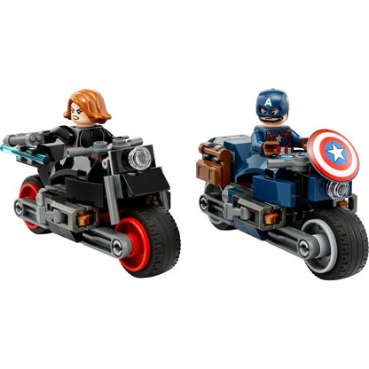 LEGO Marvel Black Widows & Captain Americas Motorräder