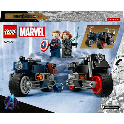 LEGO Marvel Black Widows & Captain Americas Motorräder