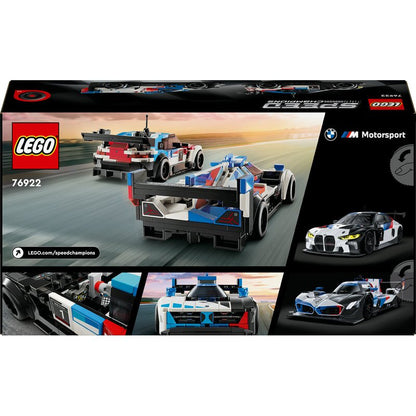 LEGO Speed Champions BMW M4 GT3 & BMW M Hybrid V8 Rennwagen