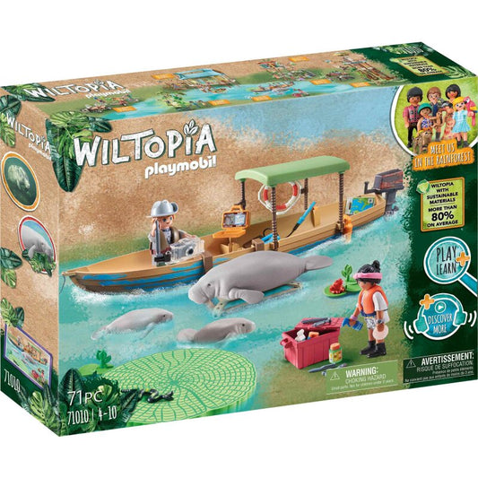 Playmobil Wiltopia Bootsausflug zu den Seekühen