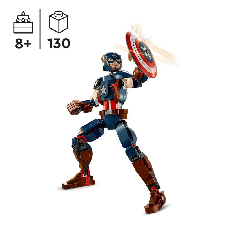 LEGO Marvel Captain America Baufigur