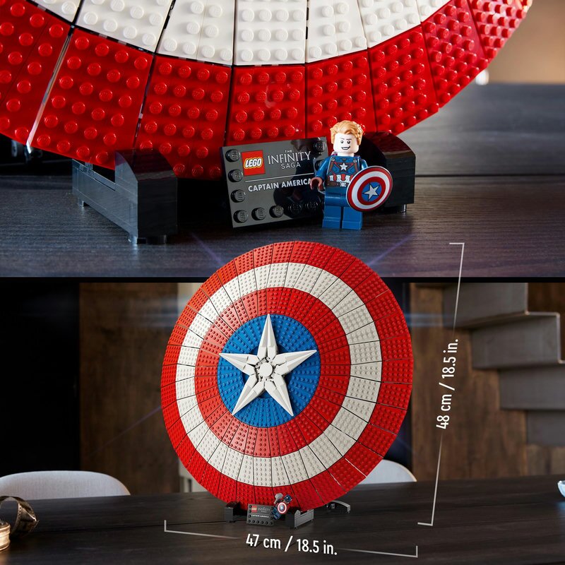 LEGO Marvel Captain Americas Schild