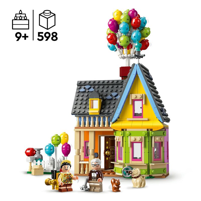 LEGO Disney Carls Haus aus Oben