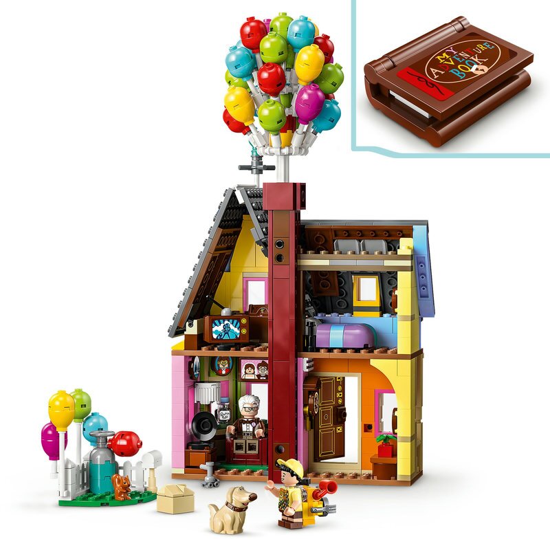 LEGO Disney Carls Haus aus Oben