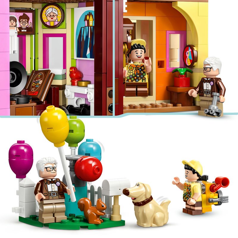 LEGO Disney Carls Haus aus Oben