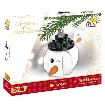 COBI Holidays Christbaumschmuck - Schneemann