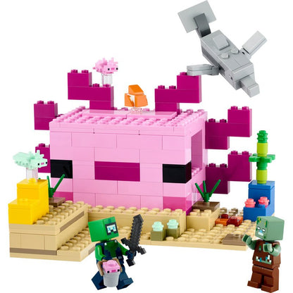 LEGO Minecraft Das Axolotl-Haus