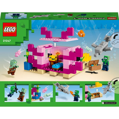 LEGO Minecraft Das Axolotl-Haus