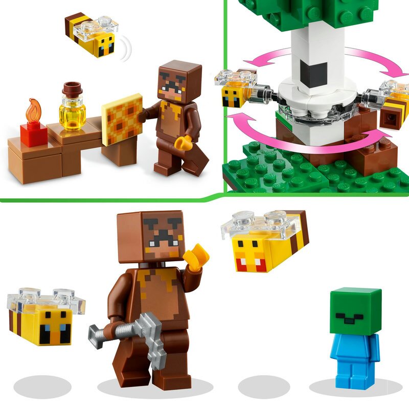 LEGO Minecraft Das Bienenhäuschen