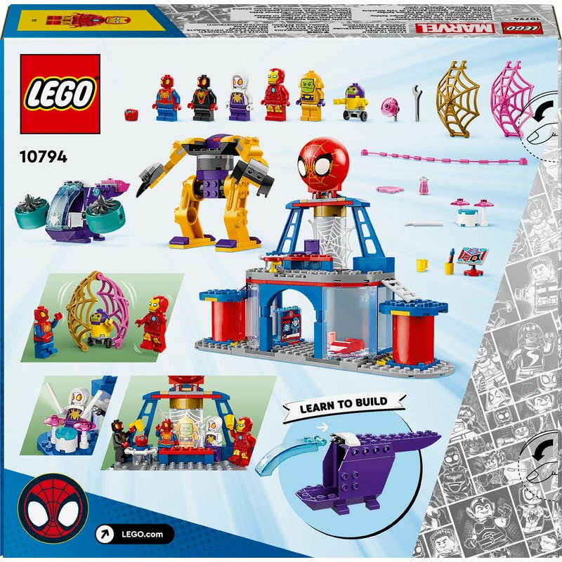 LEGO Marvel Das Hauptquartier von Spideys Team