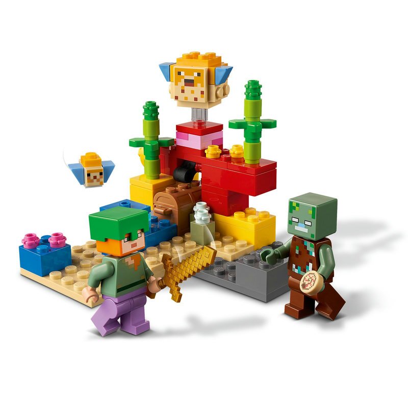 LEGO Minecraft Das Korallenriff