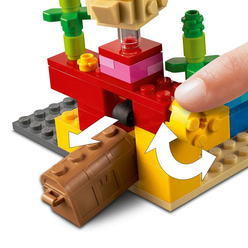 LEGO Minecraft Das Korallenriff