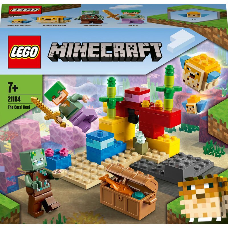 LEGO Minecraft Das Korallenriff