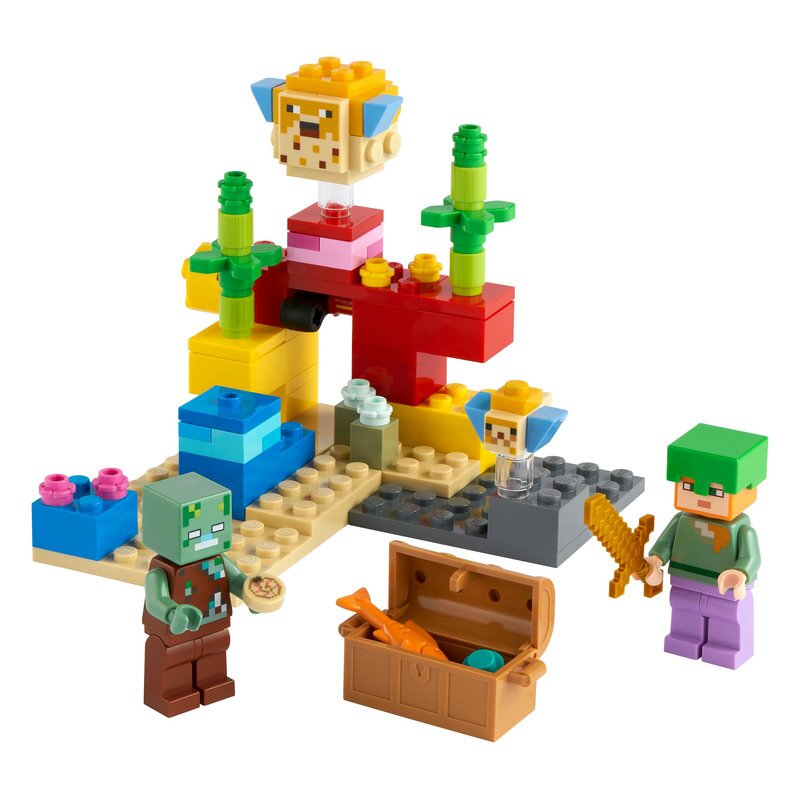 LEGO Minecraft Das Korallenriff