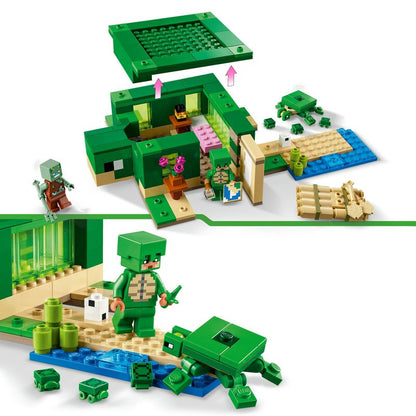 LEGO Minecraft Das Schildkrötenstrandhaus