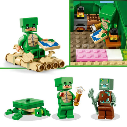 LEGO Minecraft Das Schildkrötenstrandhaus