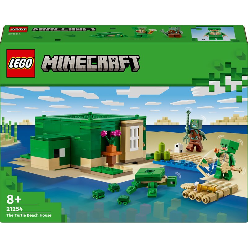 LEGO Minecraft Das Schildkrötenstrandhaus