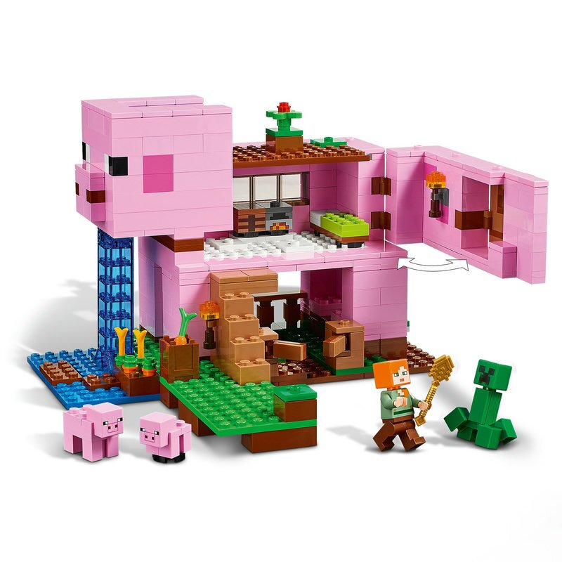 LEGO Minecraft Das Schweinehaus