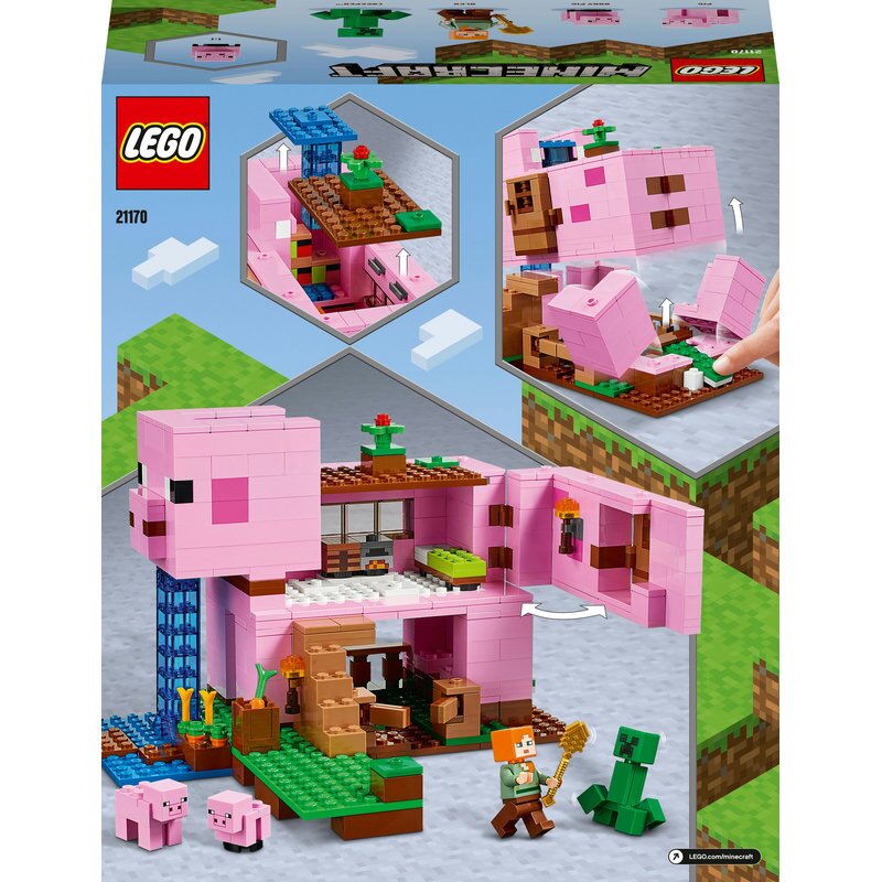 LEGO Minecraft Das Schweinehaus