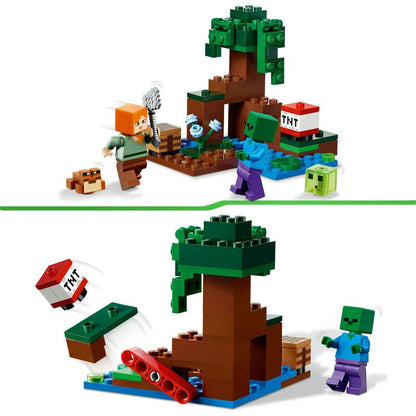 LEGO Minecraft Das Sumpfabenteuer